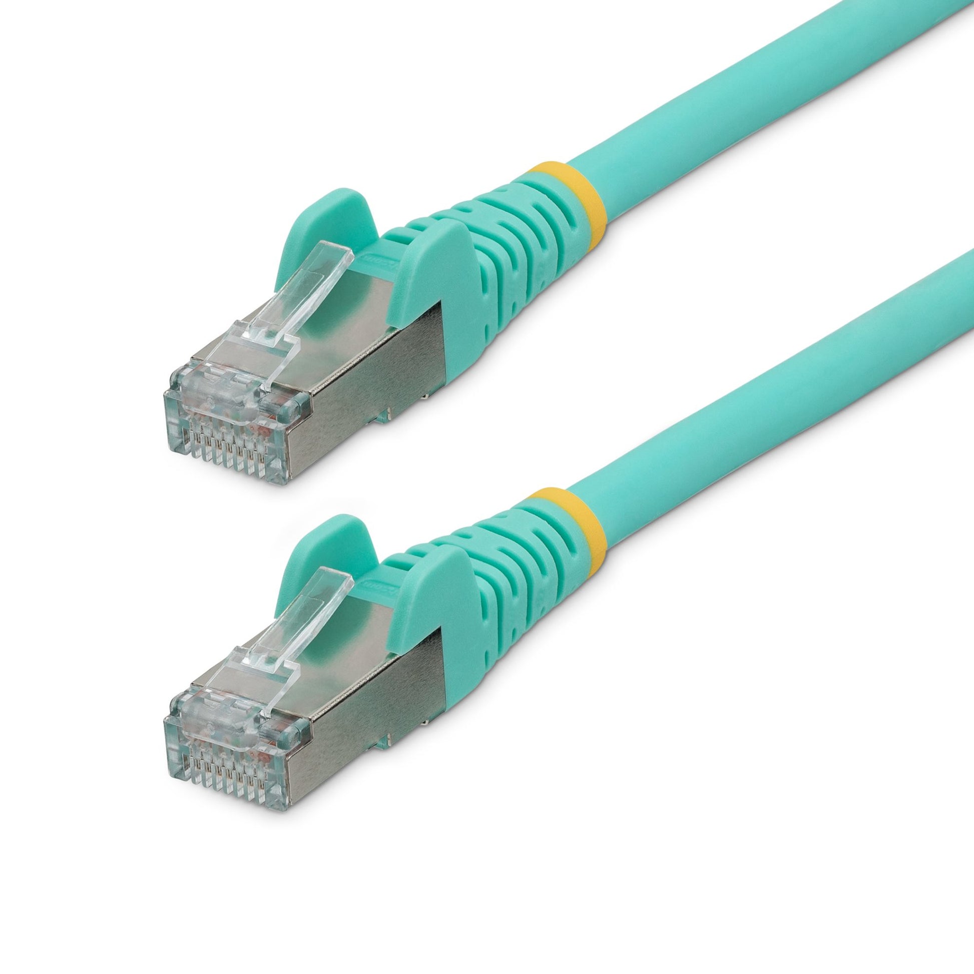 StarTech.com NLAQ-7F-CAT6A-PATCH networking cable Aqua color 82.7" (2.1 m) S/FTP (S-STP)