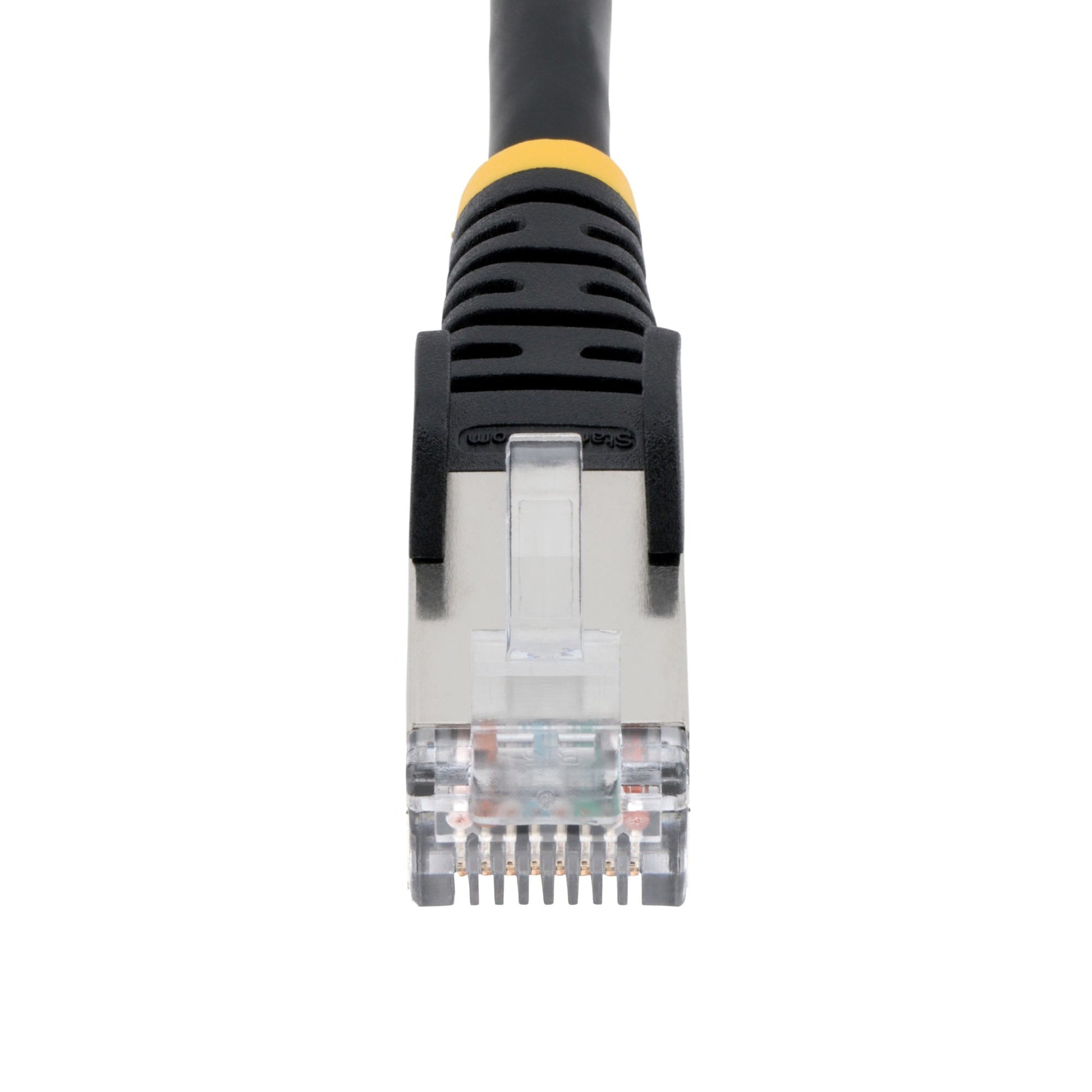 StarTech.com NLBK-35F-CAT6A-PATCH networking cable Black 417.3" (10.6 m) S/FTP (S-STP)