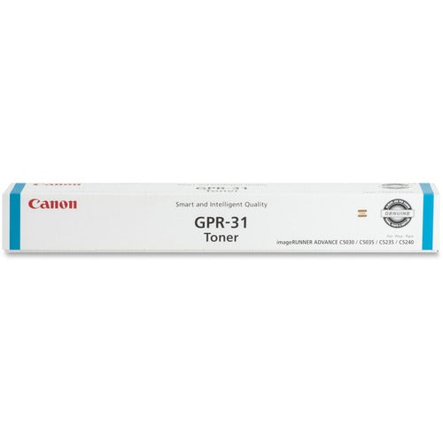 Canon  Toner Cartridge, f/GPR31, 27,000 Page Yield, Cyan