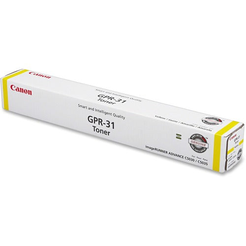 Canon  Toner Cartridge, f/GPR-31, 27,000 Page Yield, Yellow