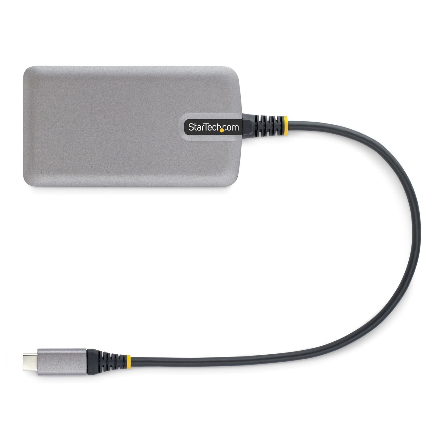 StarTech.com 5G4AB-USB-C-HUB interface hub USB 3.2 Gen 1 (3.1 Gen 1) Type-C 5000 Mbit/s Gray