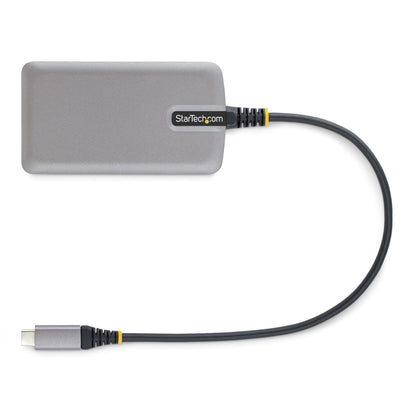 StarTech.com 5G4AB-USB-C-HUB interface hub USB 3.2 Gen 1 (3.1 Gen 1) Type-C 5000 Mbit/s Gray