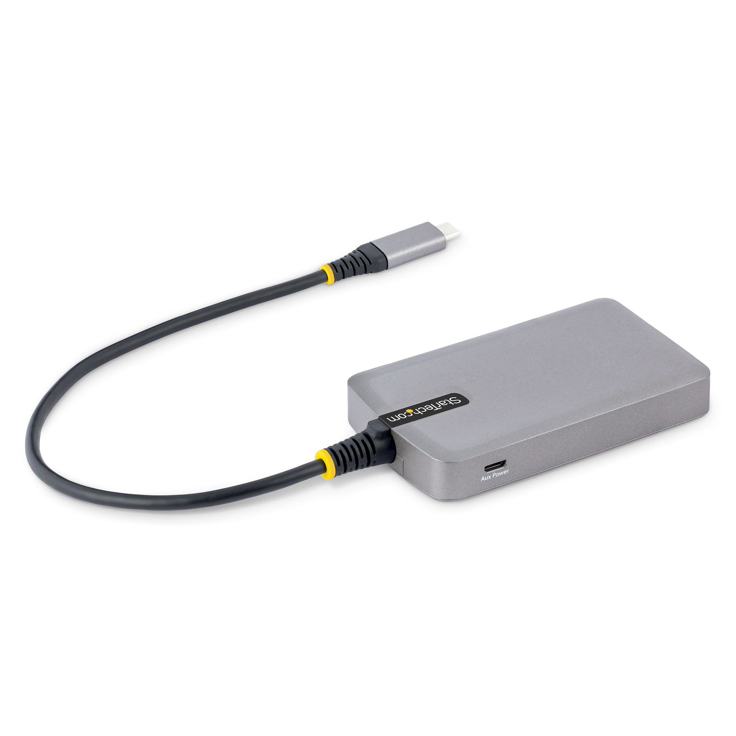 StarTech.com 5G4AB-USB-C-HUB interface hub USB 3.2 Gen 1 (3.1 Gen 1) Type-C 5000 Mbit/s Gray