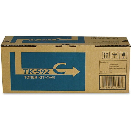 Kyocera  Toner Cartridge, f/FS-2026MFP, 5000 Page Yield, Cyan