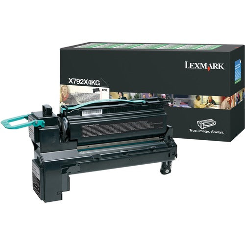 Lexmark  Toner Cartridge, Return Prog, X792, 20000 Yield, BK