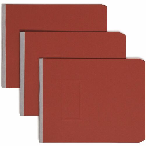 Smead  Pressboard Report Cover, 8.5"x11", 3" Cap, RD