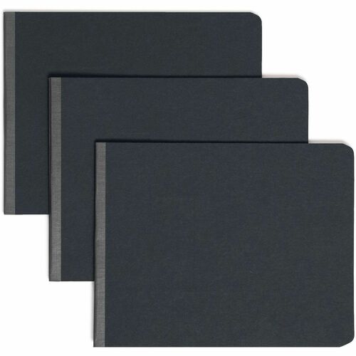 Smead  Pressboard Report Cover, 8.5"x11", 2" Cap, BK