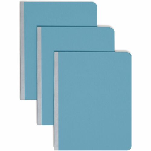 Smead  Report Cover, Pressboard, 3" Cap, 9-7/8"x12-3/8", Blue