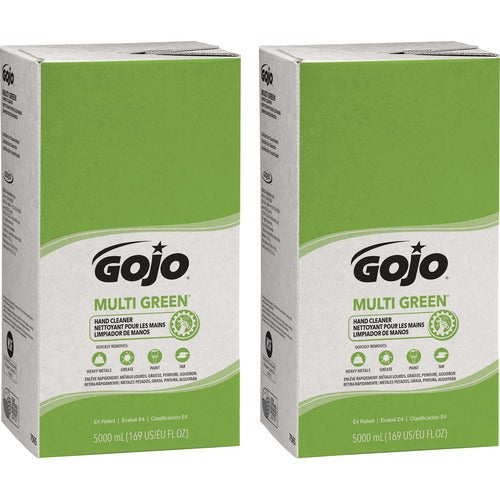 Gojo  Multi Green Hand Cleaner Refill, 5000ml, 2/CT, GN-GOJ756502