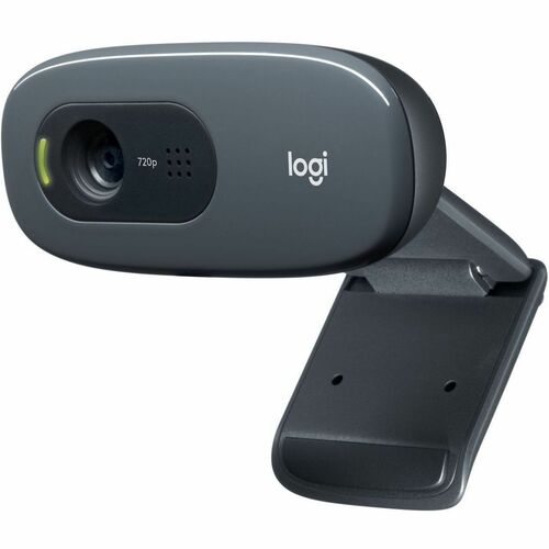 Logitech  HD Webcam, C270, 5' Cable, 1280x720 Screen Res, Black