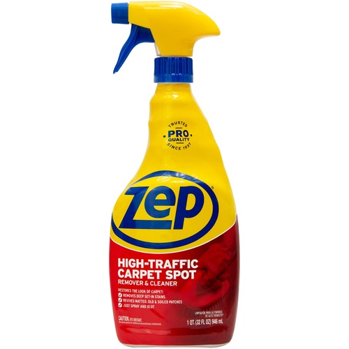 Zep Commercial  Carpet Cleaner, High Traffic, Trigger Spray, 32oz.