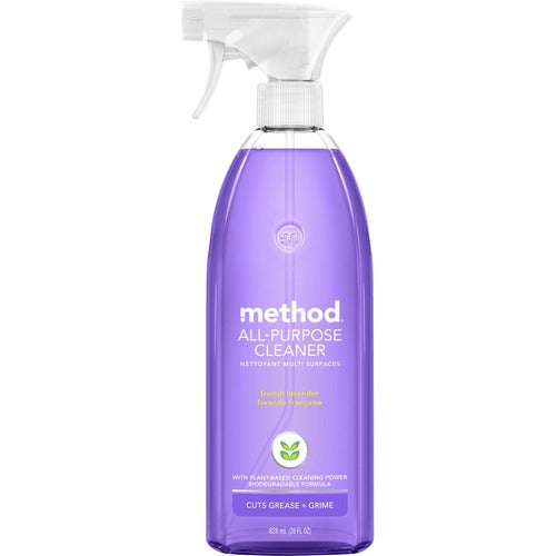 Method Products  Cleaner Spray,All-Purpose,French Lavender,28oz,Lavender
