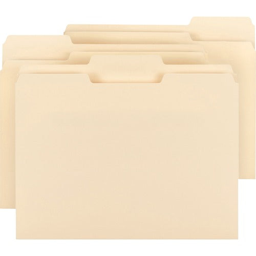 Business Source  File Folder, Letter, 9.5 pt, 1/3 Cut, 3/4" Exp., 150/BX, MLA