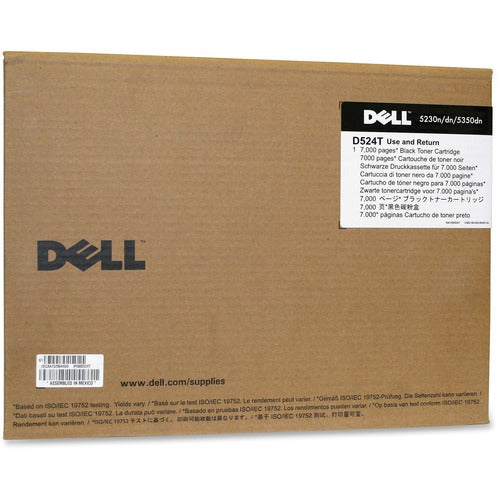 Dell Computer  Toner Cartridge, f/5230/5350, 7000 Page Yield, Black-DLLD524T