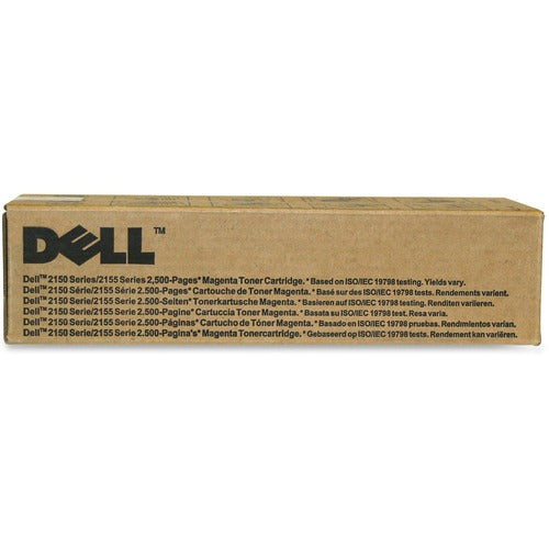 Dell Computer  Toner Cartridge, f/ 2150, 2500 Page Yield, Magenta-DLL8WNV5