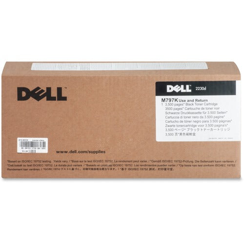 Dell Computer  Toner Cartridge, f/2230, 3500 Page Yield, BK-DLLM797K