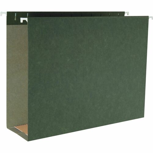 Business Source  Hanging File Folders, Ltr, 1/5 Tab, 3" Exp, 25/BX, SDGN