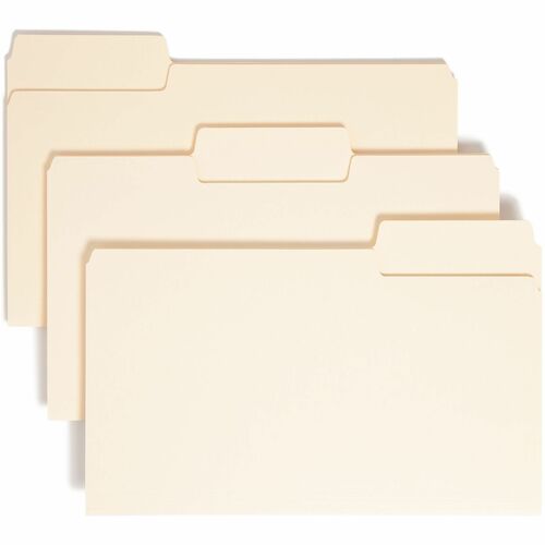 Smead  Top Tab Folders,Lgl,14PT,1/3 Cut,3/4" Exp,50/BX,MLA