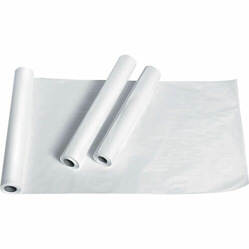 Medline  Exam Paper, Deluxe Smooth, 18"x225ft, 12RL/CT, White