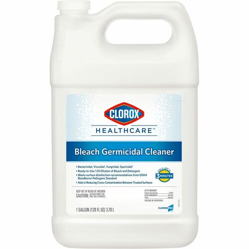 Clorox Company  Dispatch Disinfectant w/Bleach, Refill, 128 oz, White