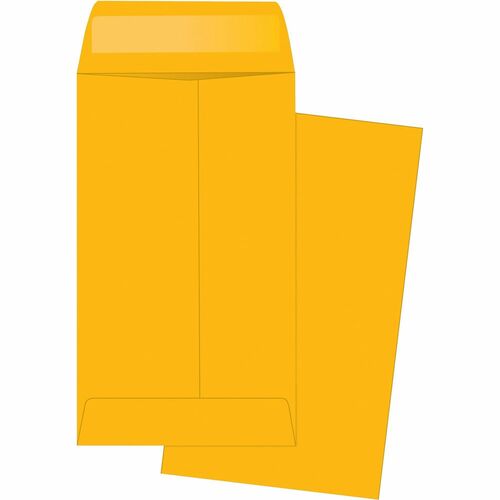 Business Source  Coin Envelopes, No 5-1/2, 20lb., 3-1/8"x5-1/2",500/BX, Kraft