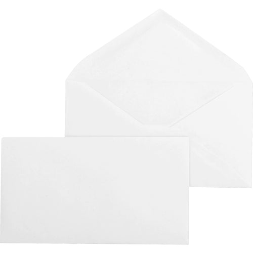 Business Source  Business Envelopes, Regular, No 9, 24lb., 500/BX, WE Wove