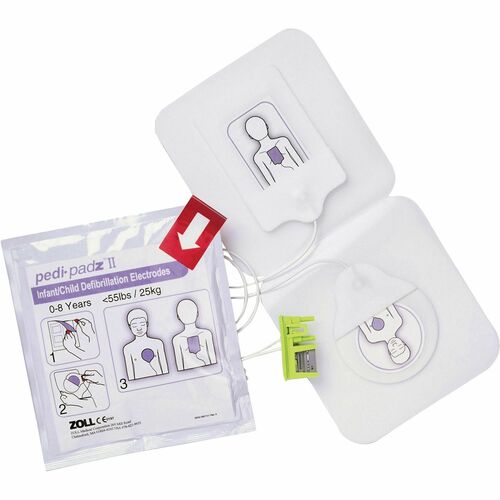 Zoll Medical Corp  Electrodes Padz, Pediatric, f/AED Plus