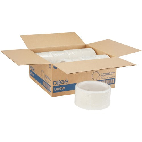 Dixie Foods  Plates, Heavyweight, 8-1/8",125/PK,4PK/CT,Pathways/WE-DXEUX9WSCT