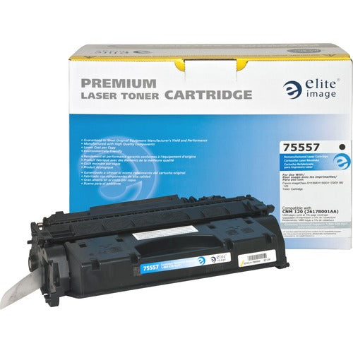 Elite Image  Toner Cartridge, 5000 Page Yield, Black-ELI75557