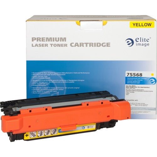 Elite Image  Toner Cartridge,Remanuf. HP CE252A, 7000 Yield, Yellow-ELI75568