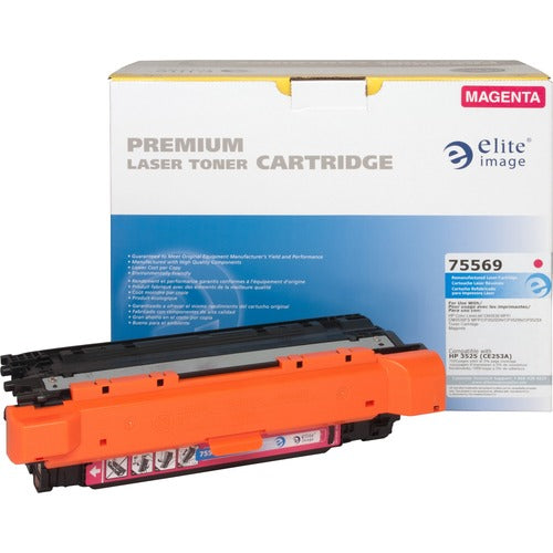 Elite Image  Toner Cartridge,Remanuf. HP CE253A, 7000 Yield, Magenta-ELI75569
