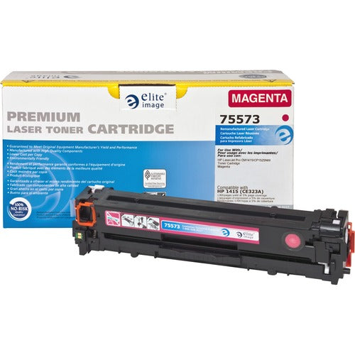 Elite Image  Toner Cartridge, 1300 Page Yield, Magenta-ELI75573
