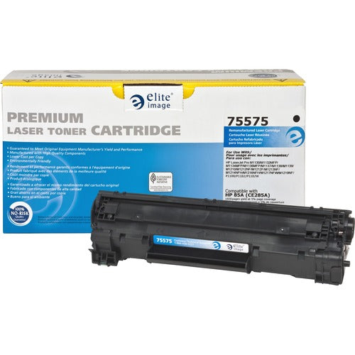 Elite Image  Toner Cartridge, 1600 Page Yield, Black-ELI75575