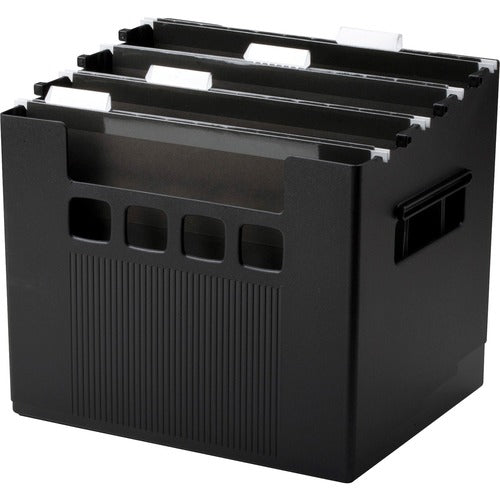 Pendaflex  Desktop File,F/ Letter Hanging Folders,11"x12-3/4"x10",Black