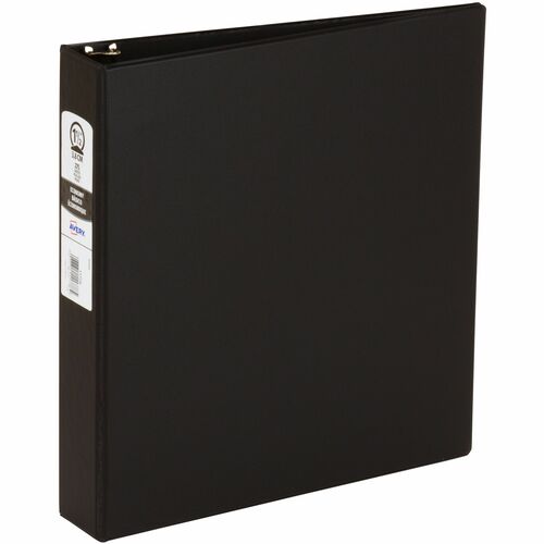 Avery  Economy Binder,Round Ring,1-1/2" Cap,8-1/2"x11",12/CT,AST