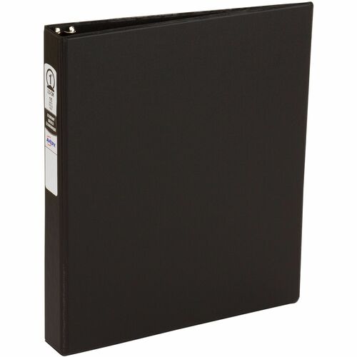 Avery  Economy Binder, Round Ring, 1" Cap, 8-1/2"x11", 12/CT, AST