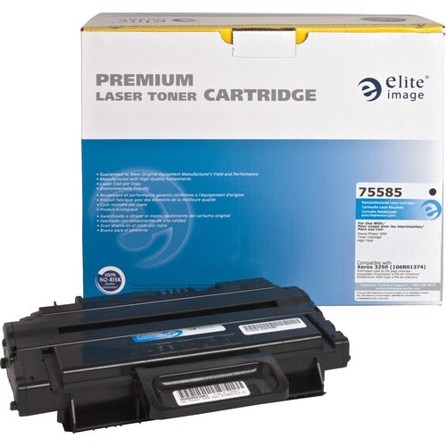 Elite Image  Toner Cartridge, f/Xerox Phaser, 5000 Page Yield, Black-ELI75585
