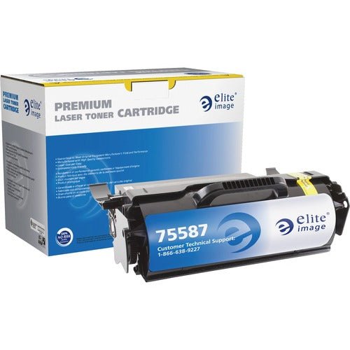 Elite Image  MICR Toner Cartridge, 25000 Page Yield, Black-ELI75587