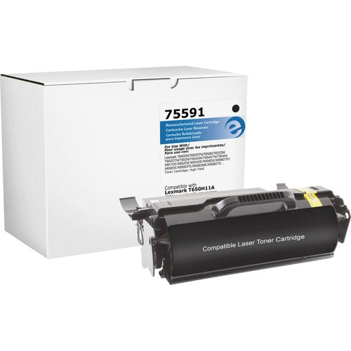 Elite Image  Toner Cartridge, 25000 Page Yield, Black-ELI75591