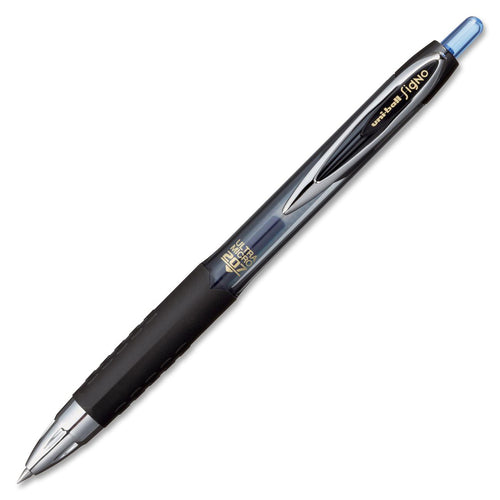 uni-ball Corporation  Pens,Gel,Retractable,UltraMicroPoint,0.38mm,1 Dozen,Blue
