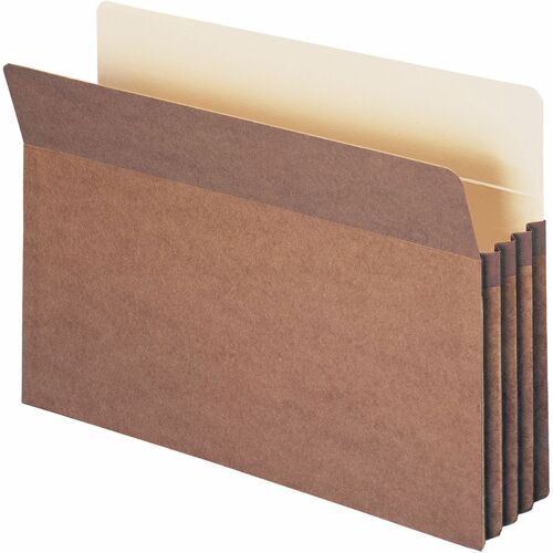 Smead  Expanding File Pockets,Top Tab,3-1/2" Exp, Legal, 25/BX
