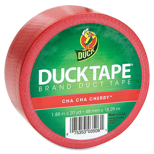 Duck Brand  Duck Tape, 1.88"x20 Yards, Red-DUC1265014RL