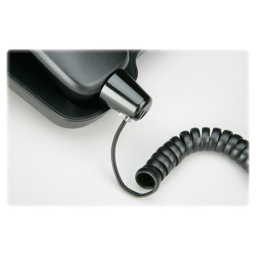 SKILCRAFT  Telephone Cord Detangler, 4"x5-1/2"x1", Black