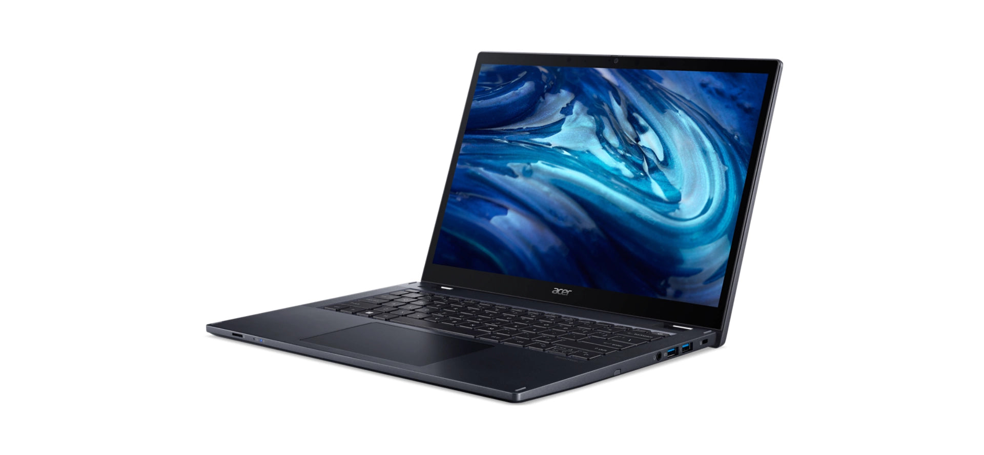 Acer TravelMate TMP414RN-52-58HG Intel® Core™ i5 i5-1240P Hybrid (2-in-1) 14" Touchscreen WUXGA 16 GB DDR4-SDRAM 512 GB SSD Wi-Fi 6E (802.11ax) Windows 10 Pro Blue