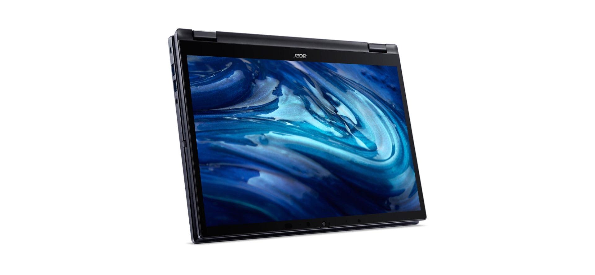 Acer TravelMate TMP414RN-52-58HG Intel® Core™ i5 i5-1240P Hybrid (2-in-1) 14" Touchscreen WUXGA 16 GB DDR4-SDRAM 512 GB SSD Wi-Fi 6E (802.11ax) Windows 10 Pro Blue
