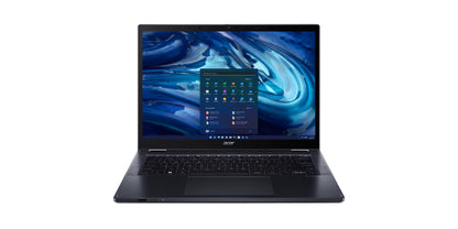 Acer TravelMate TMP414RN-52-58HG Intel® Core™ i5 i5-1240P Hybrid (2-in-1) 14" Touchscreen WUXGA 16 GB DDR4-SDRAM 512 GB SSD Wi-Fi 6E (802.11ax) Windows 10 Pro Blue