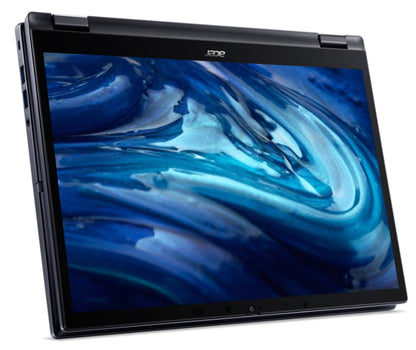 Acer TravelMate TMP414RN-41-R6EK AMD Ryzen™ 5 PRO 6650U Hybrid (2-in-1) 14" Touchscreen WUXGA 16 GB DDR5-SDRAM 512 GB SSD Wi-Fi 6 (802.11ax) Windows 11 Pro Blue