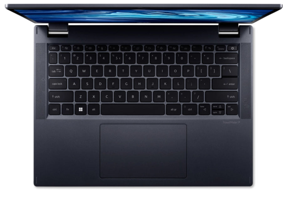 Acer TravelMate TMP414RN-41-R6EK AMD Ryzen™ 5 PRO 6650U Hybrid (2-in-1) 14" Touchscreen WUXGA 16 GB DDR5-SDRAM 512 GB SSD Wi-Fi 6 (802.11ax) Windows 11 Pro Blue