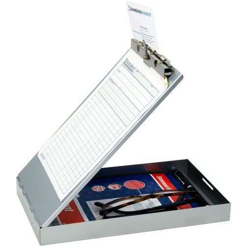 Saunders  Clipboard/Citation Holder, 1" Storage Cap, Aluminum