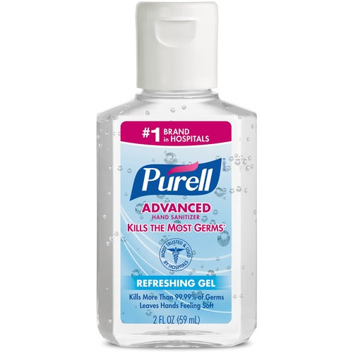 Gojo  Hand Sanitizer, PURELL, 2oz., Flip Cap, 24/CT, Clear-GOJ960524